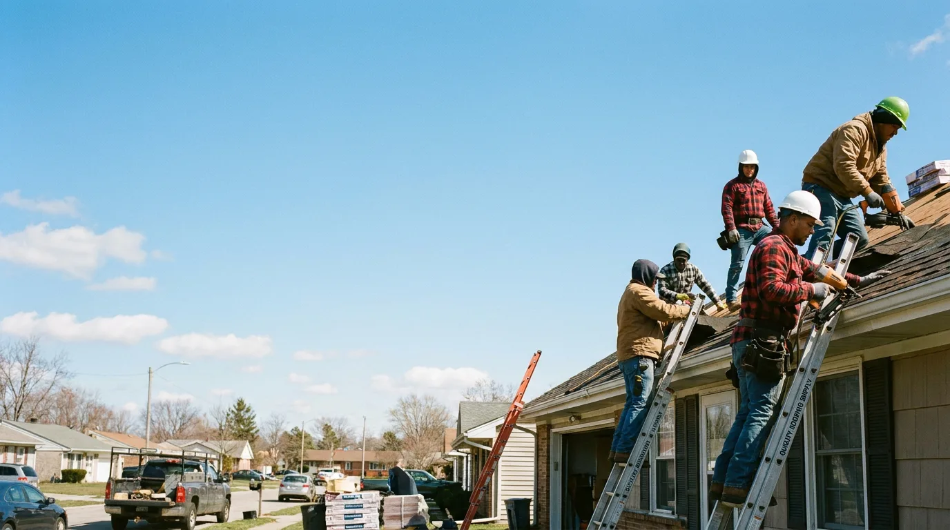 Roofing in Hanna City, IL near me